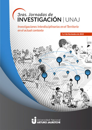 3ras. Jornadas de Investigación UNAJ: investigaciones interdisciplinarias en el territorio en el actual contexto