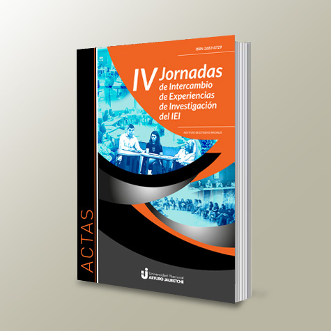 Actas De Las IV Jornadas De Intercambio De Experiencias De Investigación Del IEI